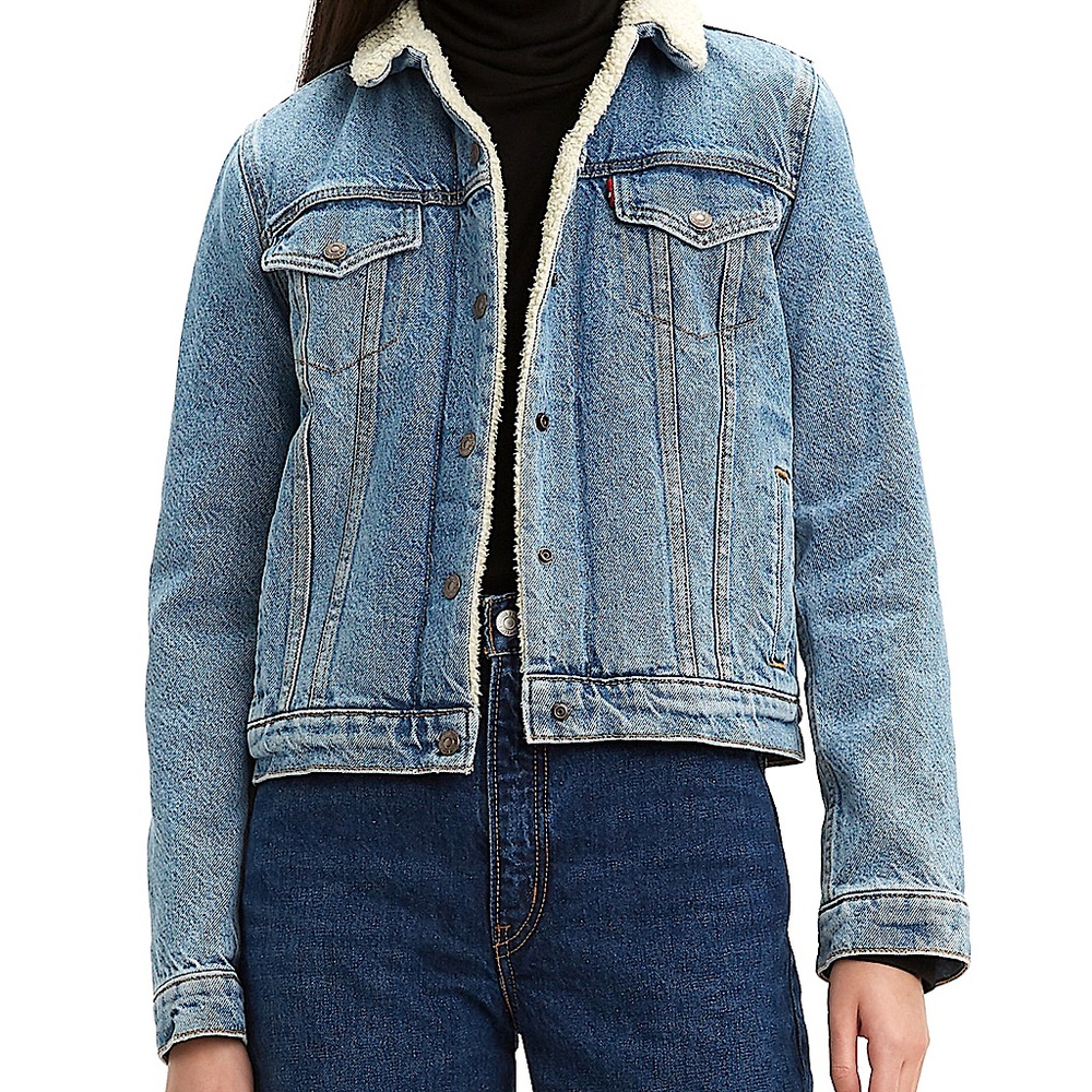 Levi’s Ex-Boyfriend Sherpa Denim Trucker Jacket